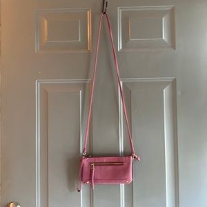 Deep burgundy shoulder or crossbody bag